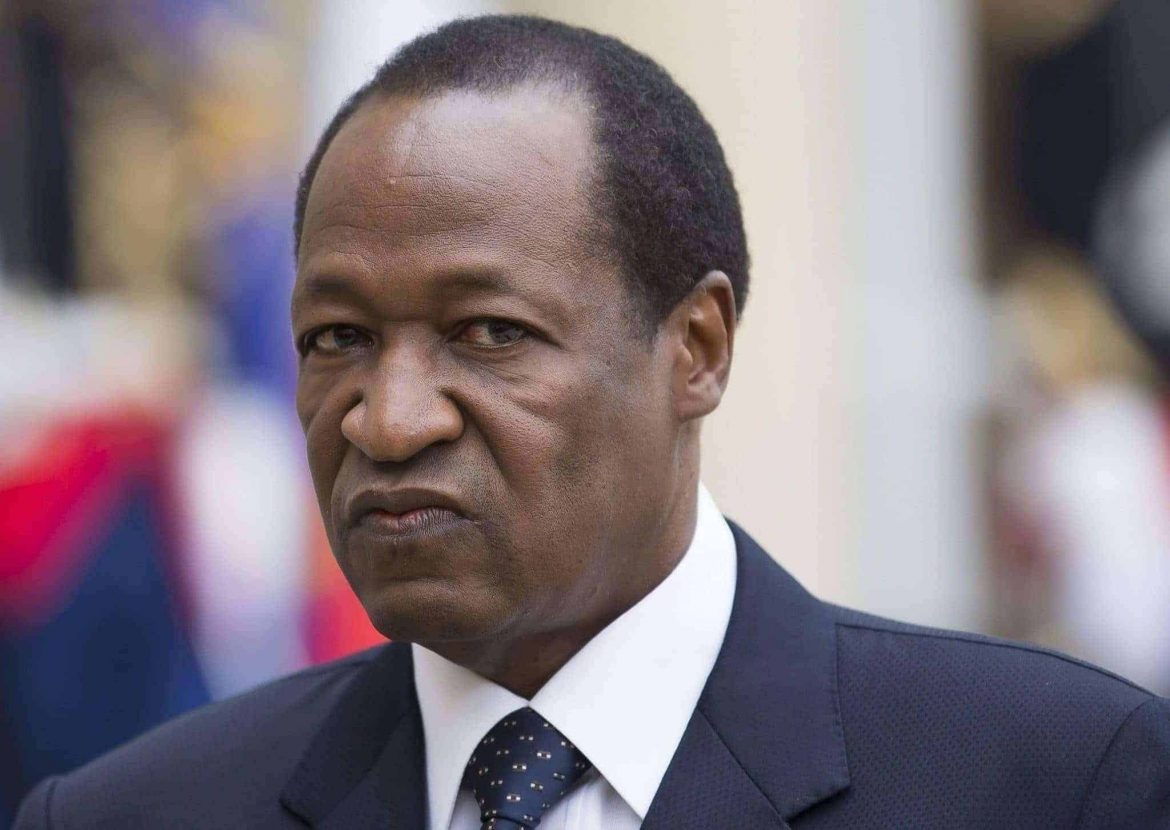 Blaise Compaoré, l'ancien président du Faso.
